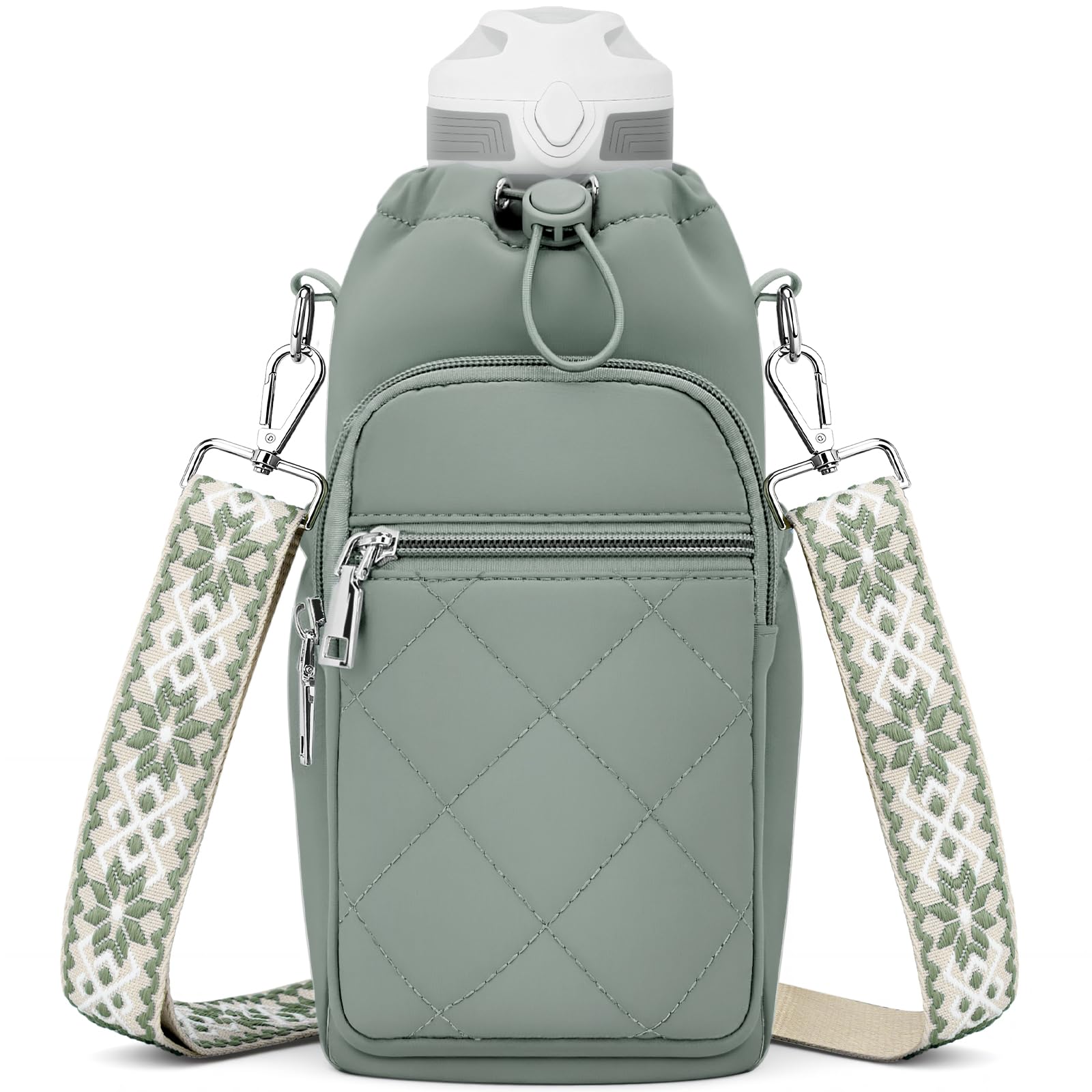 Water Bottle Carrier Bag with Strap OYESE