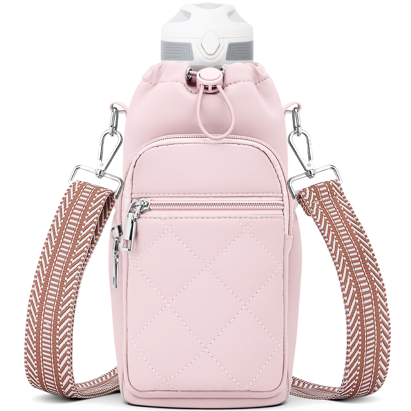 Water Bottle Carrier Bag with Strap OYESE