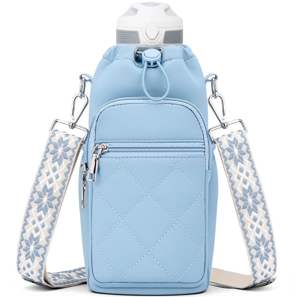 Water Bottle Carrier Bag with Strap OYESE
