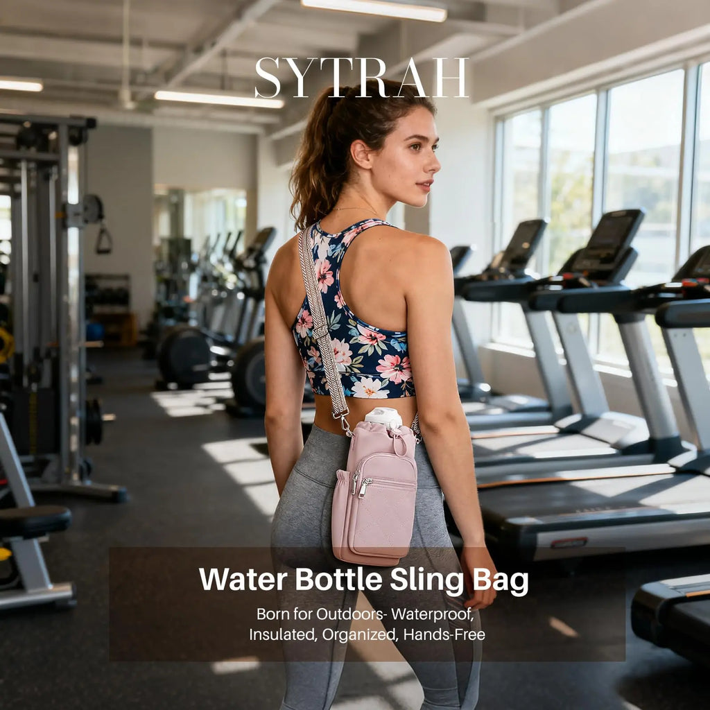 Water Bottle Carrier Bag with Strap OYESE