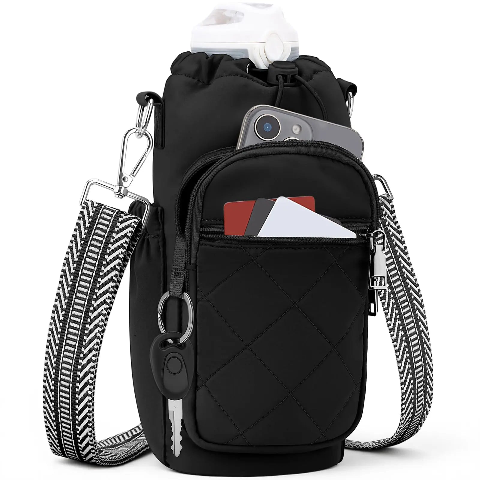 Water Bottle Carrier Bag with Strap OYESE