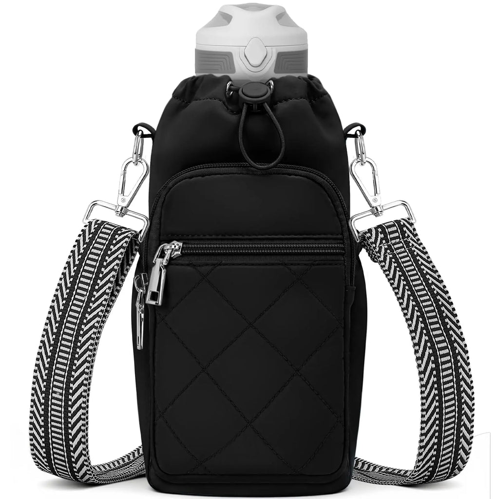 Water Bottle Carrier Bag with Strap OYESE
