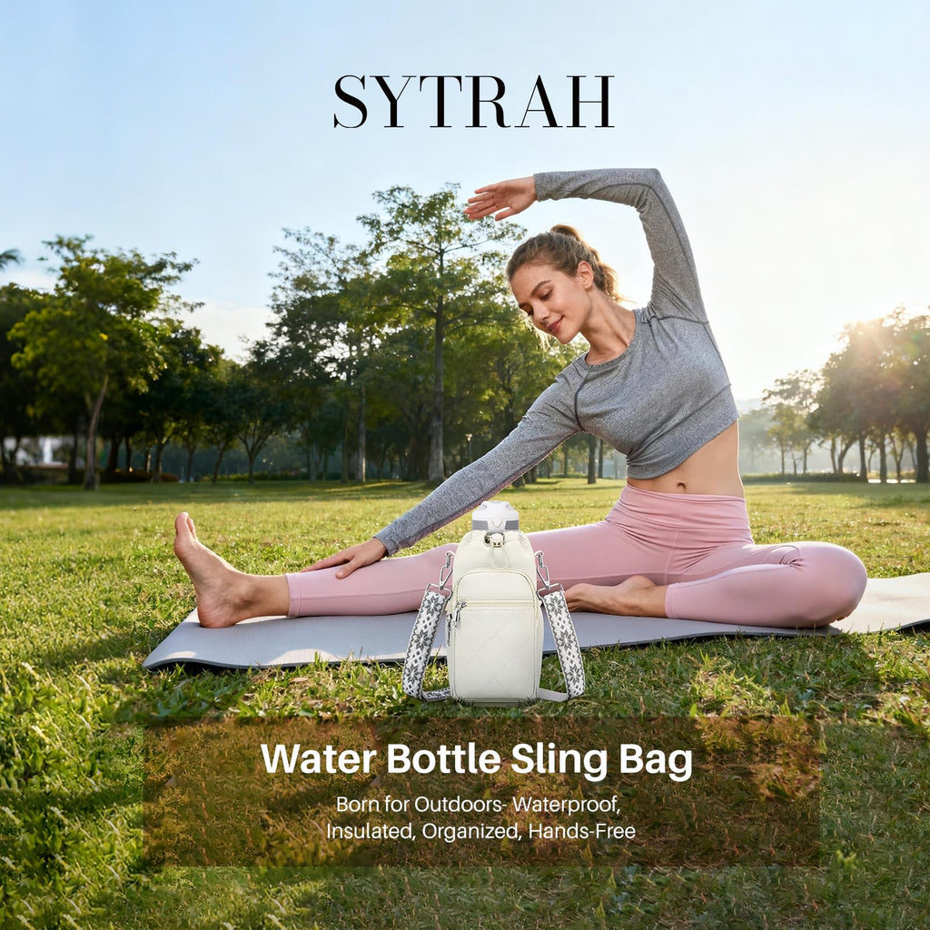 Water Bottle Carrier Bag with Strap OYESE