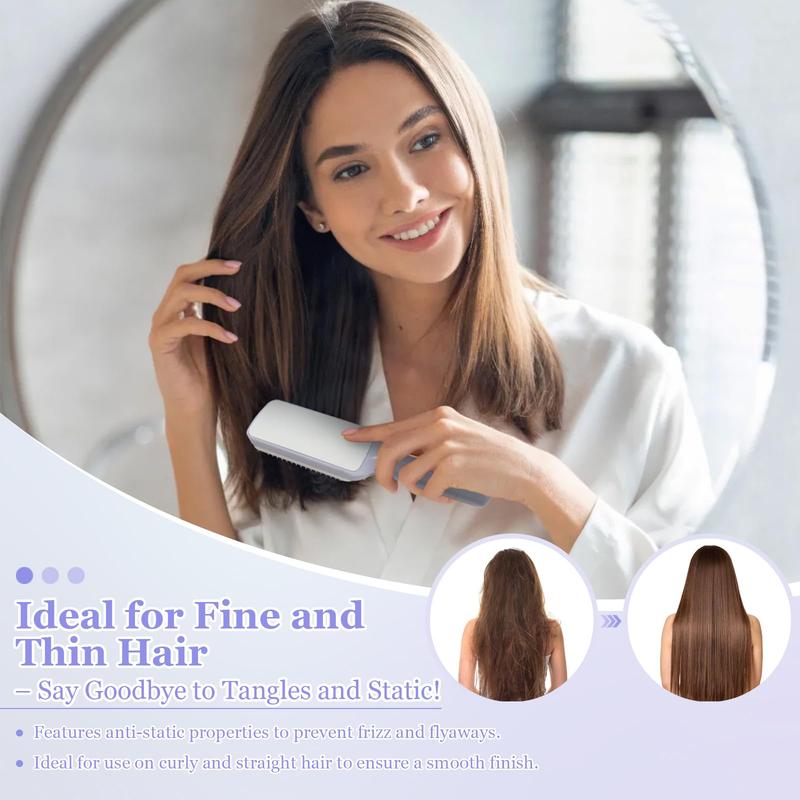 Self-Cleaning Retractable Hair Brush